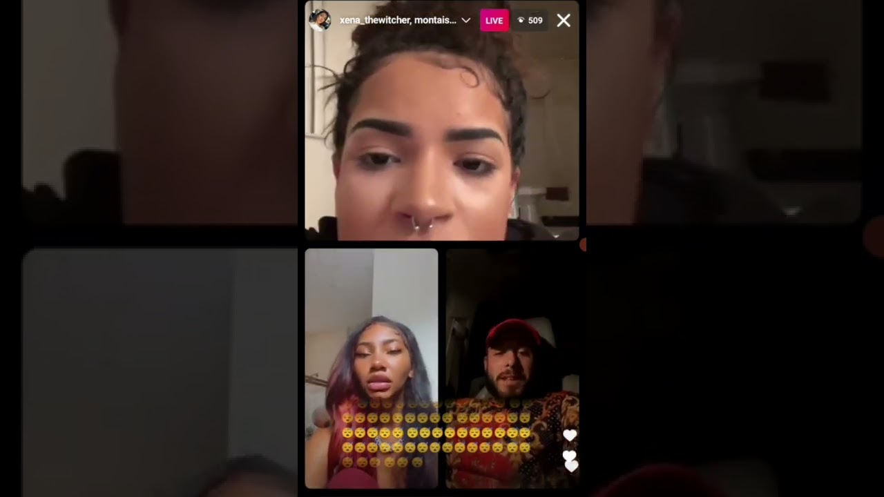 Xena on IG Live w Montaisha & Glock 30K. Hilarious Instagram Live 🤣💯