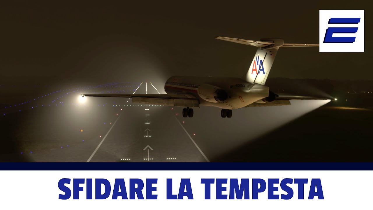⚫️  SFIDARE LA TEMPESTA - ✈️ Volo American Airlines 1420