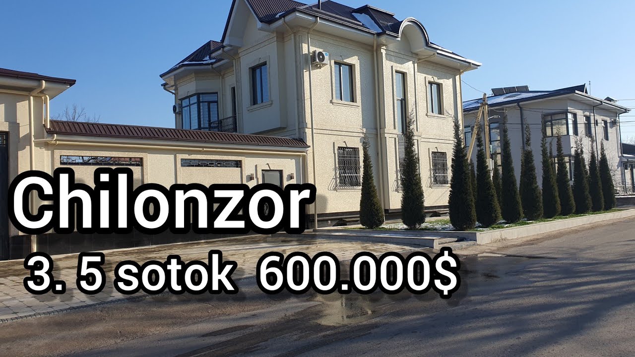 Chilonozor 3.5 sotok 600.000$ #toshkent #uzbekistan