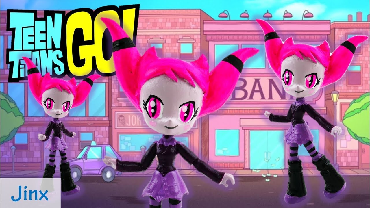 Teen Titans Go! JINX Doll My Little Pony Equestria Girls Minis Custom Tutorial