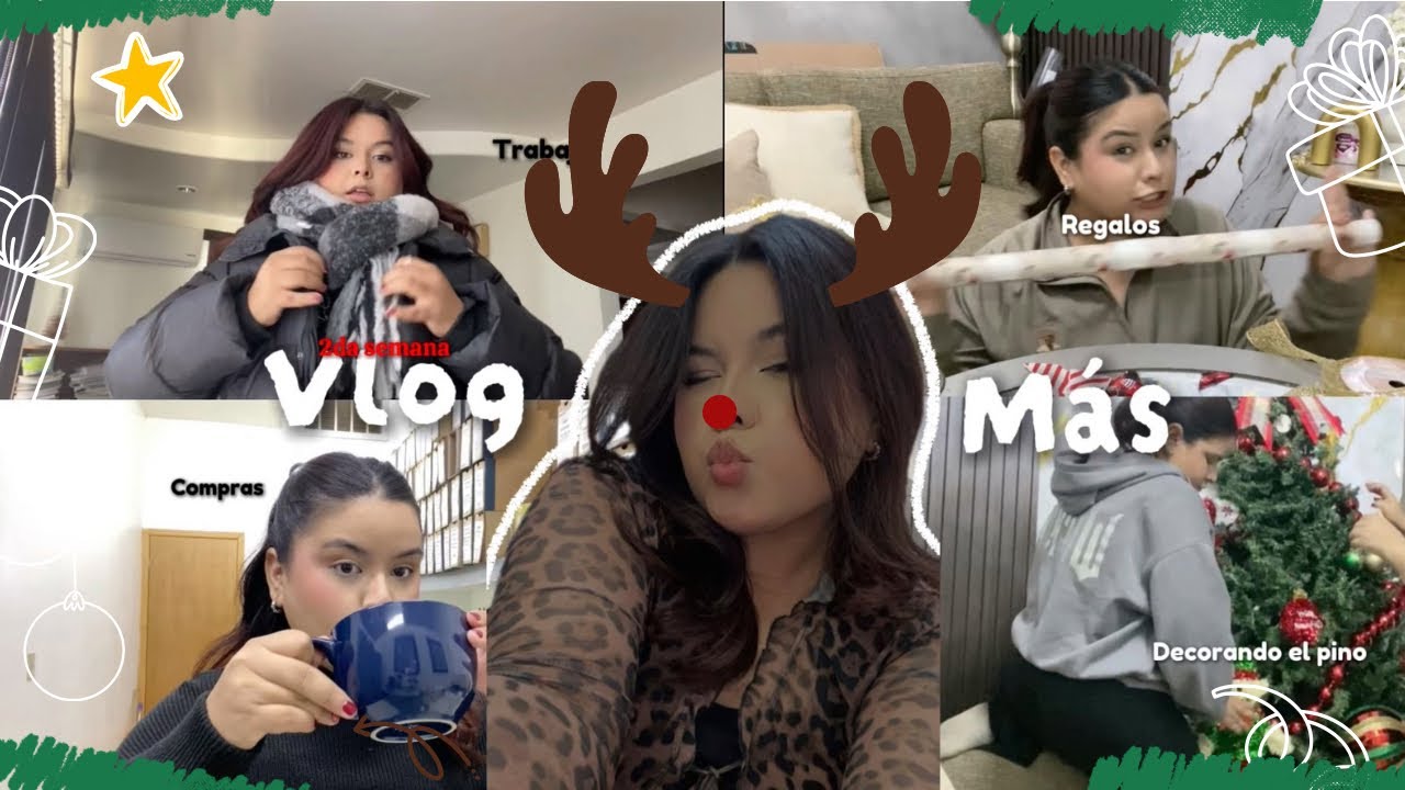 Vlogmas 2da semana. Decorando el pino 🌲 
