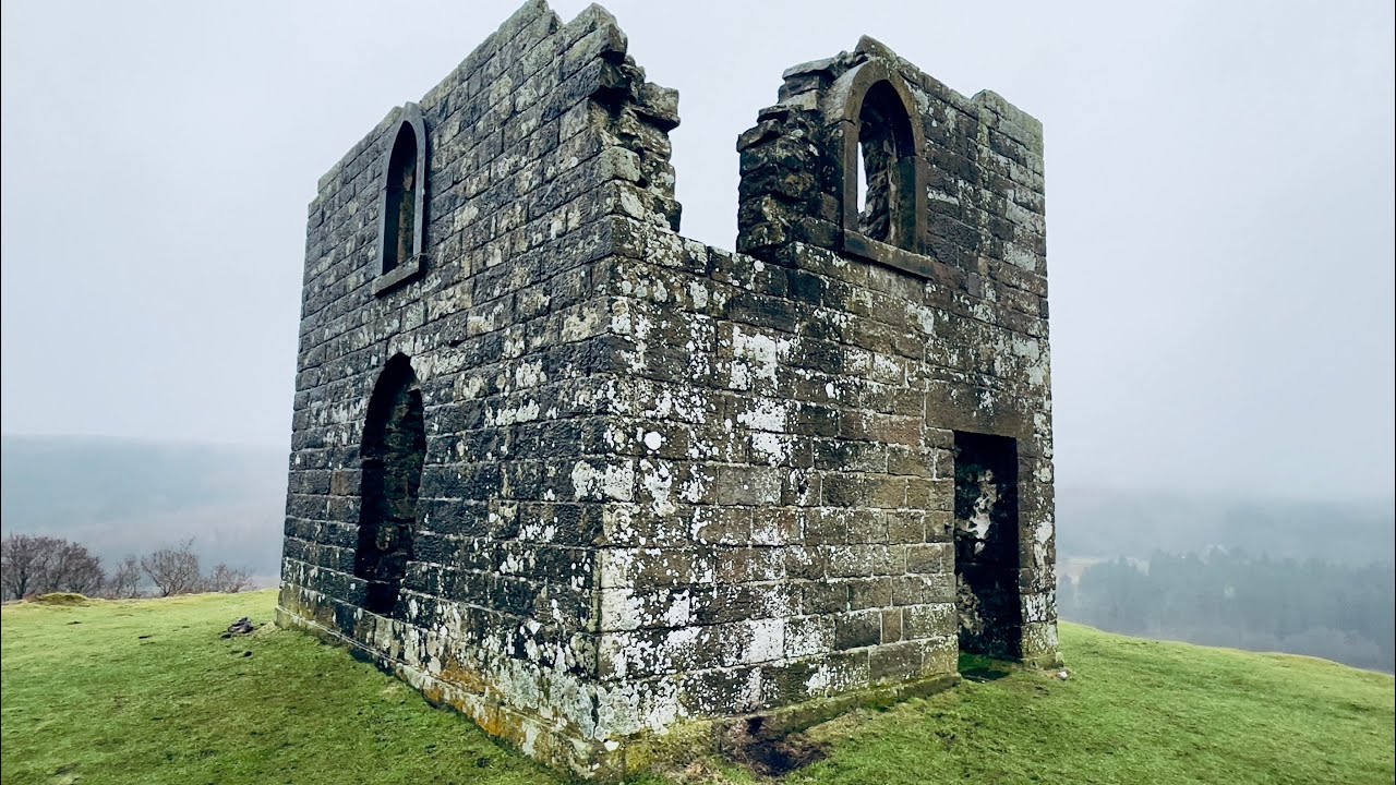 Hole of horcom and Skelton tower. North York  Moors