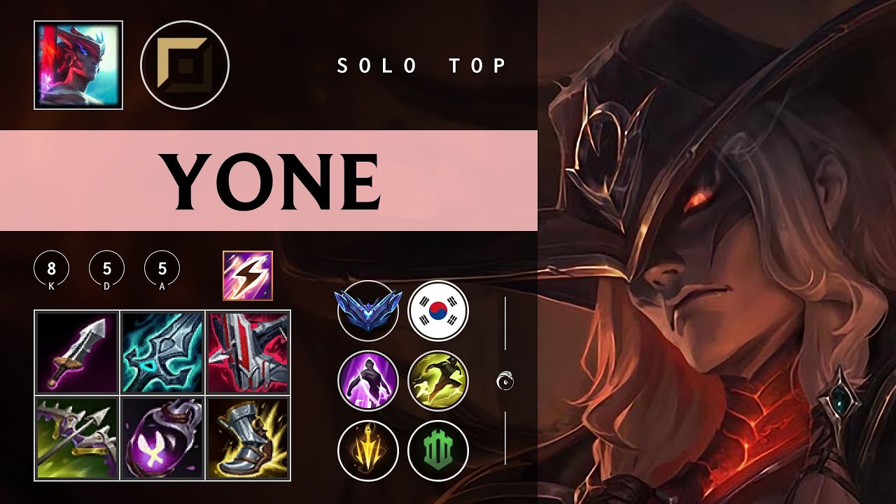 Yone Top vs Aatrox - KR Diamond Patch 26.01