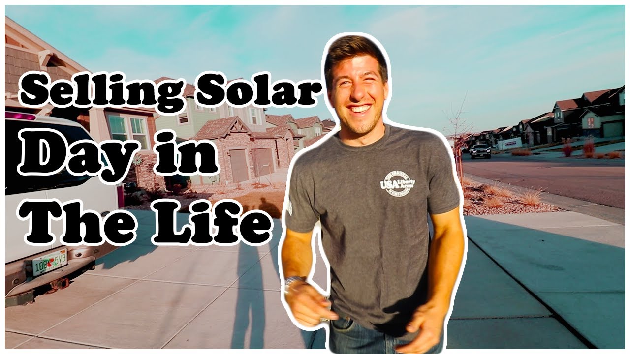 Selling Solar Door To Door : Live Infield Sales 2020