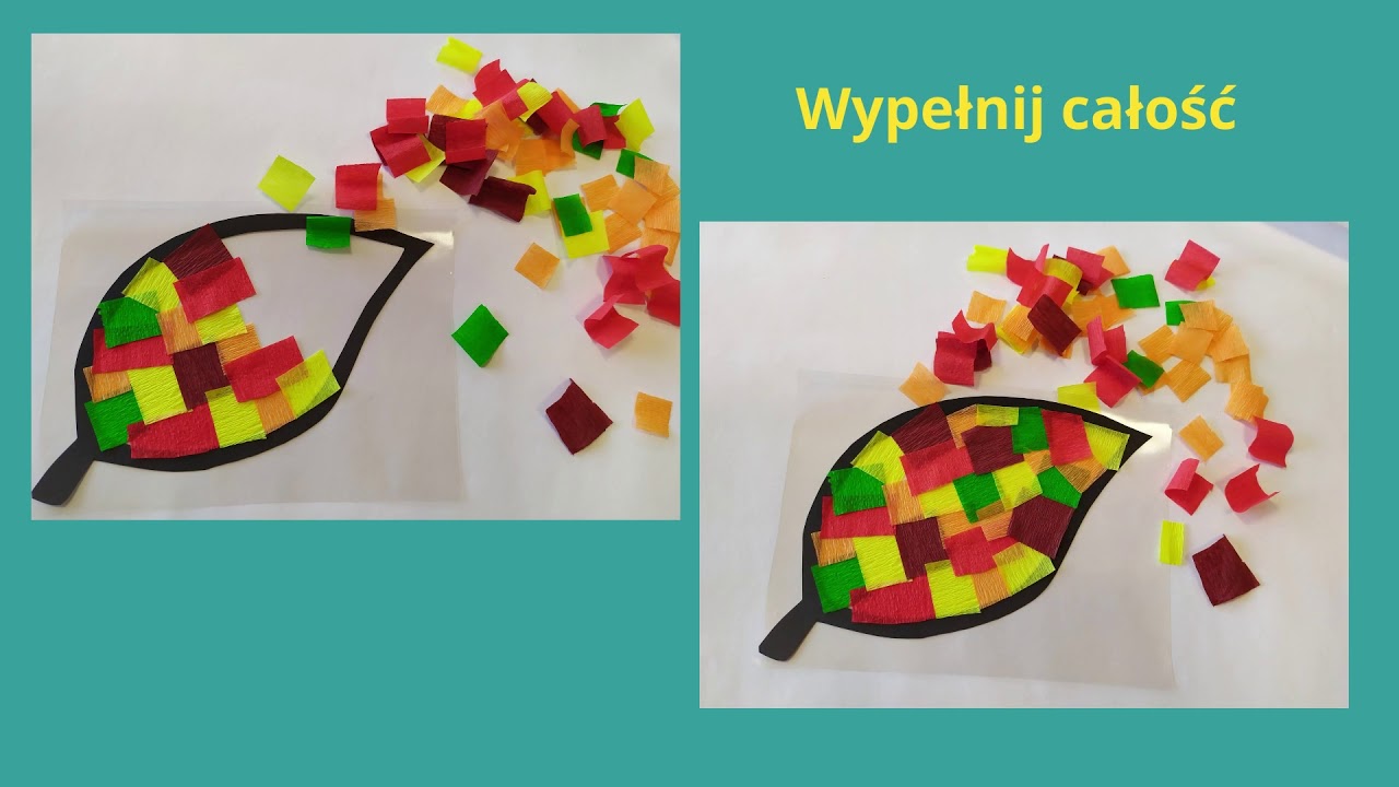 Jesienny witraż