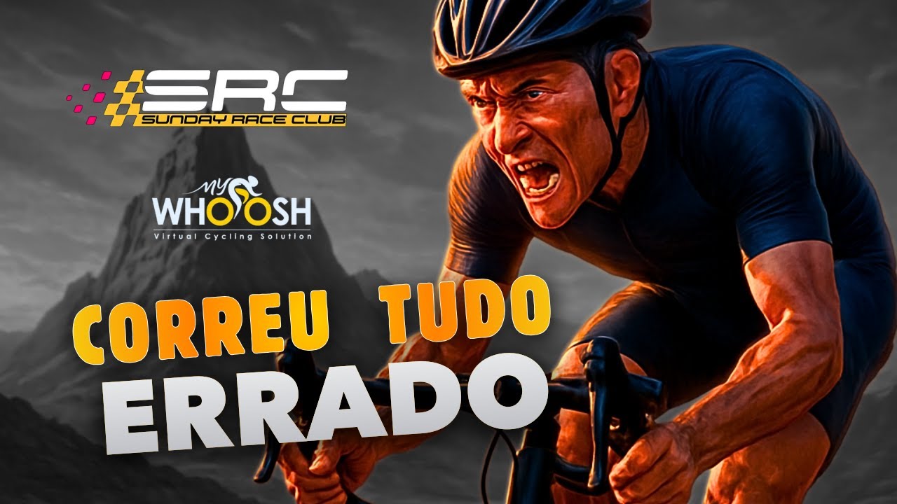 Era para ser ÉPICO, mas foi um DESASTRE.. MyWhoosh SRC Race