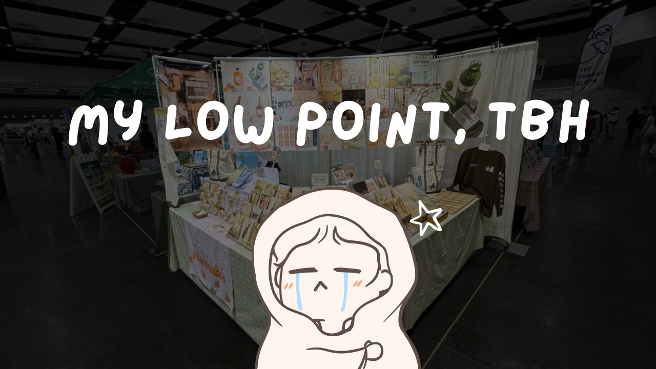 Business Reflection ✿ SJMade Summer Fair Artist Alley Vlog 2025