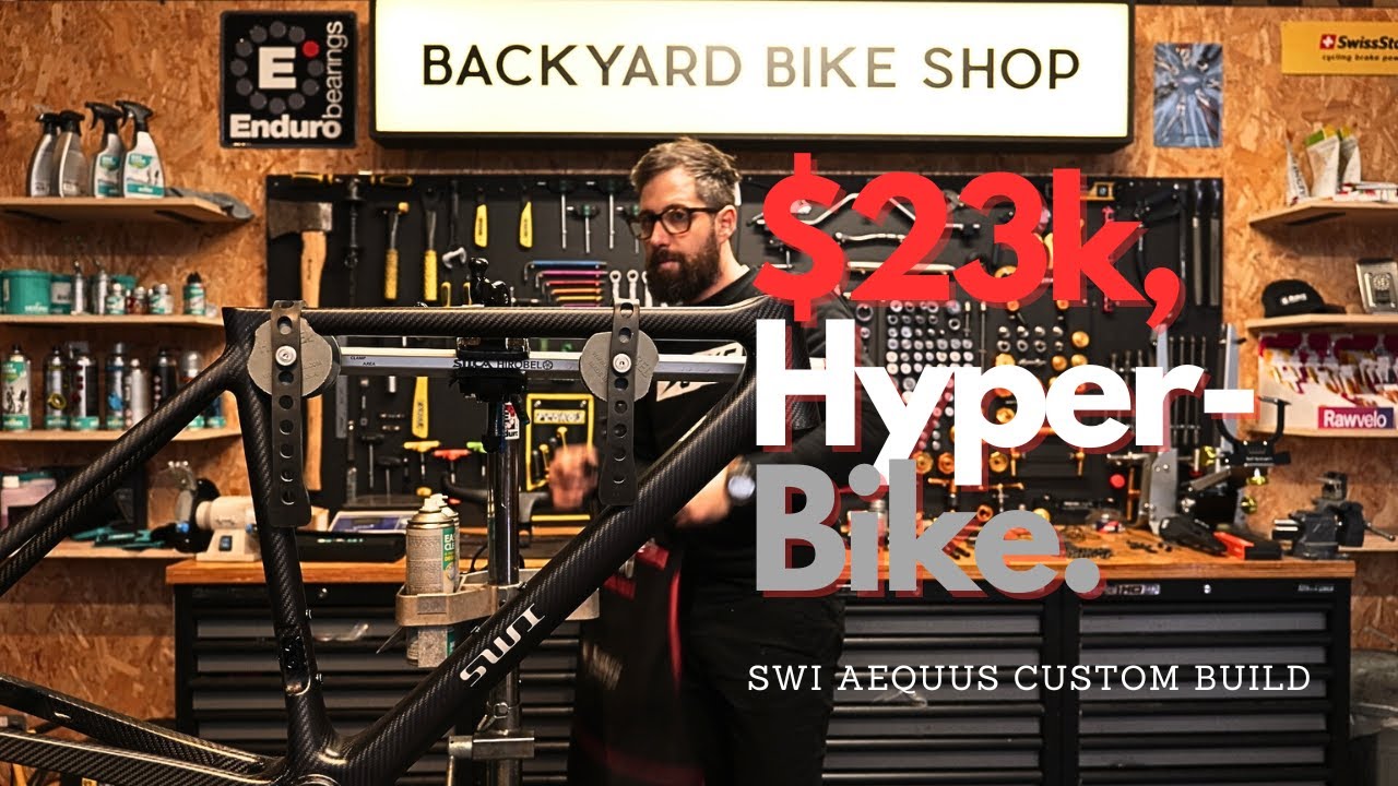 Custom Swiss and Italian Superbike Build - SWI Aequus with Princeton Peak 4550's and Dura Ace R9200