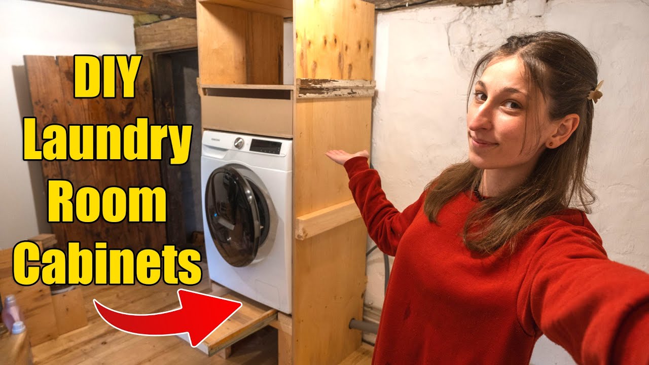 Starting to Build the Laundry Room's Cabinets