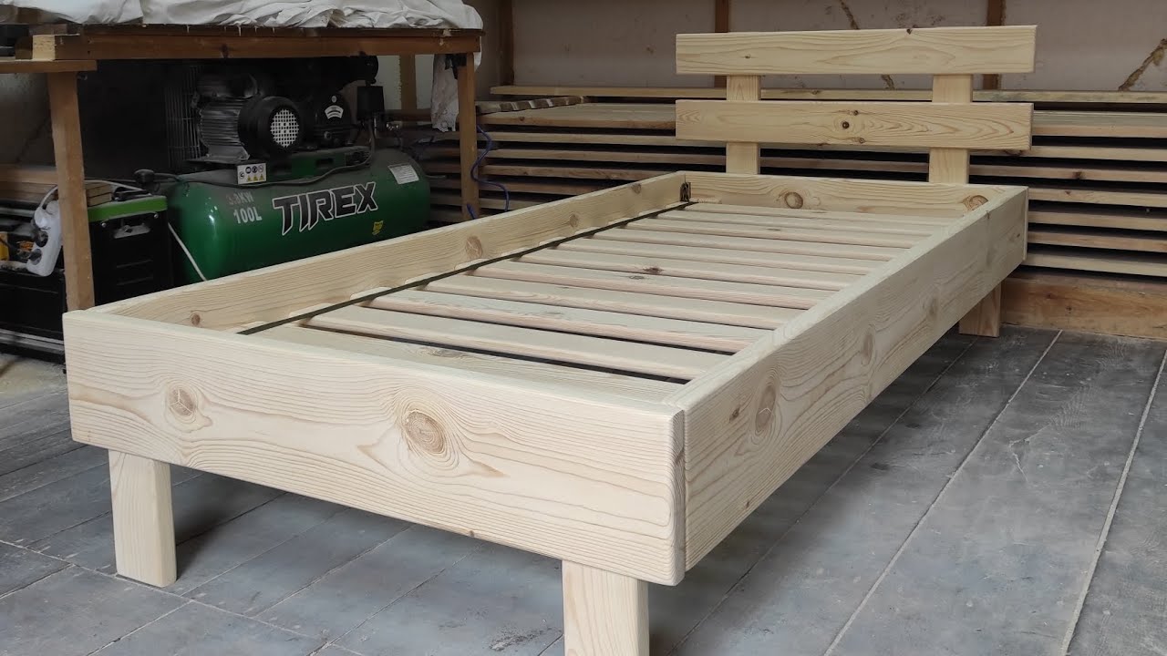Дерев'яне ліжко cama de madera Tr&eacute; r&uacute;m Cama de madeira Koka gulta Drveni krevet Letto in legno diy