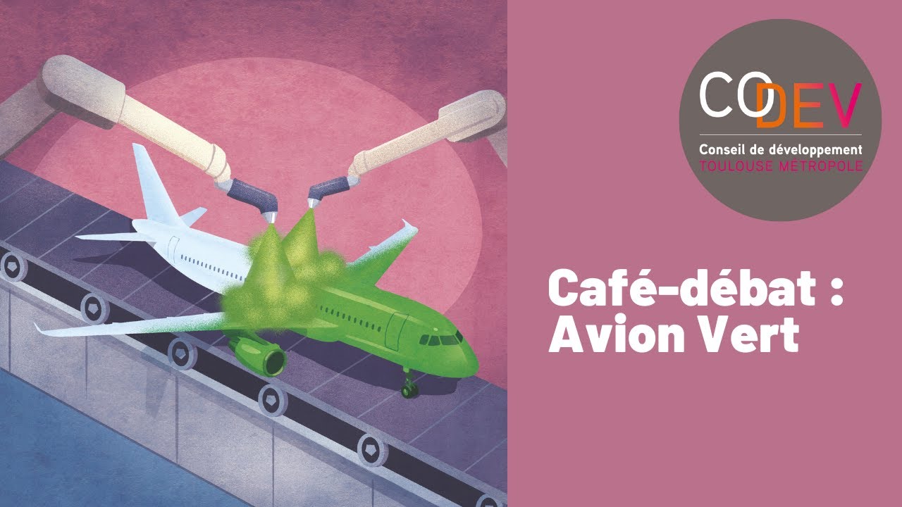 [CAFE-DEBAT] Avion vert : greenwashing ou avenir de la filière aéronautique ?