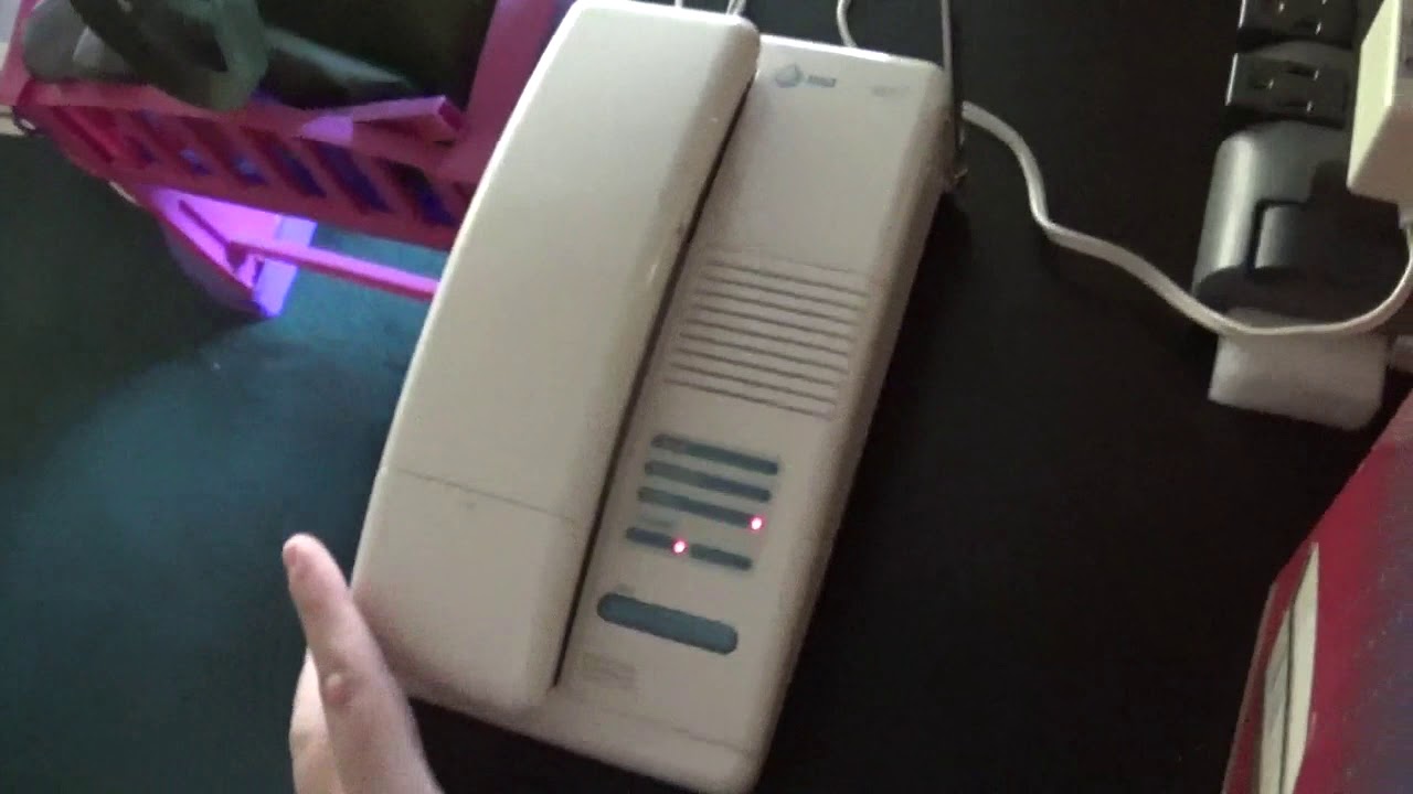 Vintage 1989 AT&T 4600 Cordless Telephone