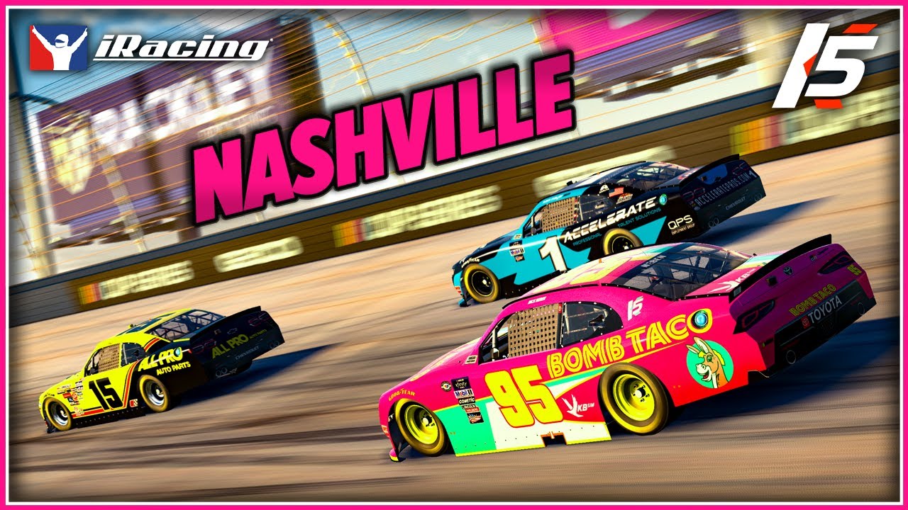 Xfinity Series - Nashville Superspeedway - iRacing NASCAR Gameplay