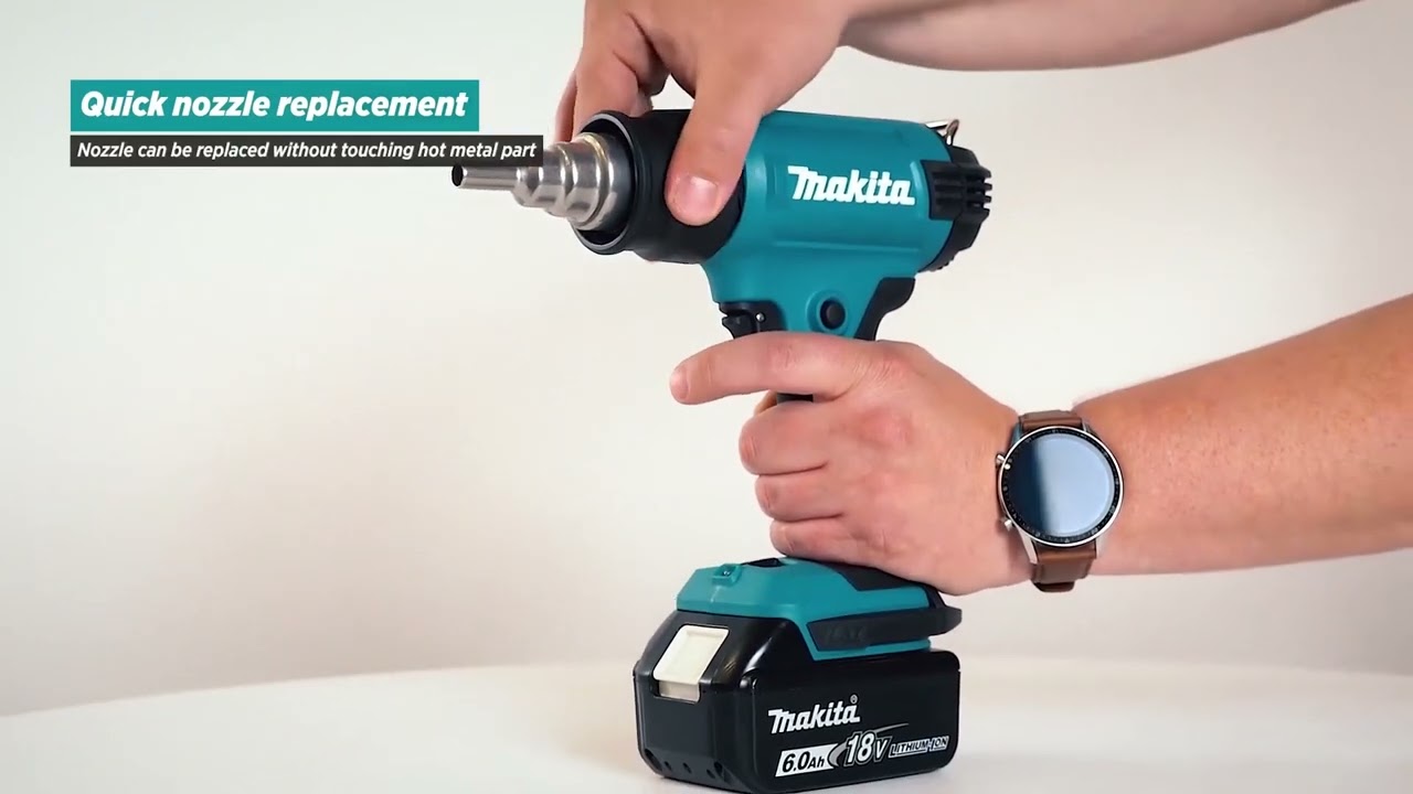 DHG180 & DHG181 Cordless Heat Gun