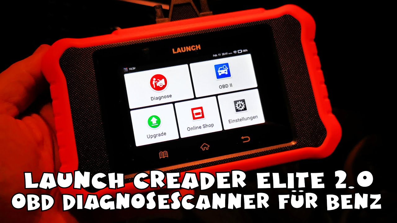 LAUNCH Creader Elite 2.0 OBD2 Diagnosegerät für Mercedes Benz Maybach Sprinter X431