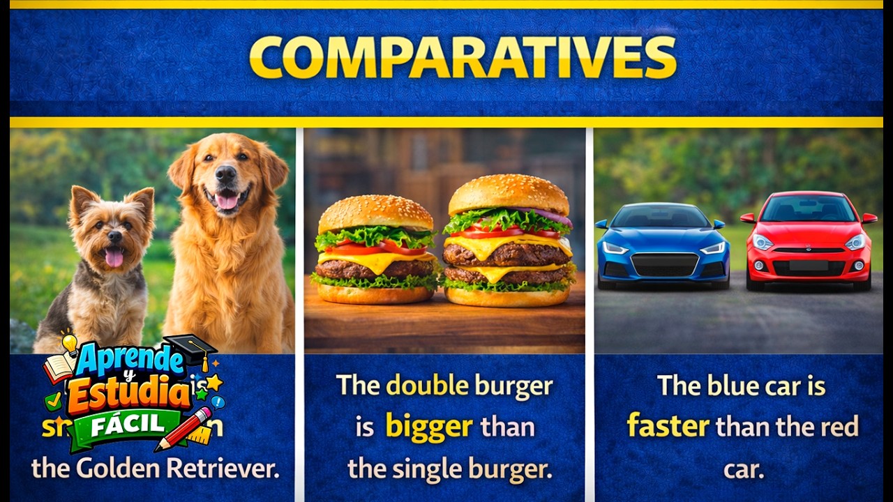 Comparatives | ¿Cómo hacer comparaciones en inglés?