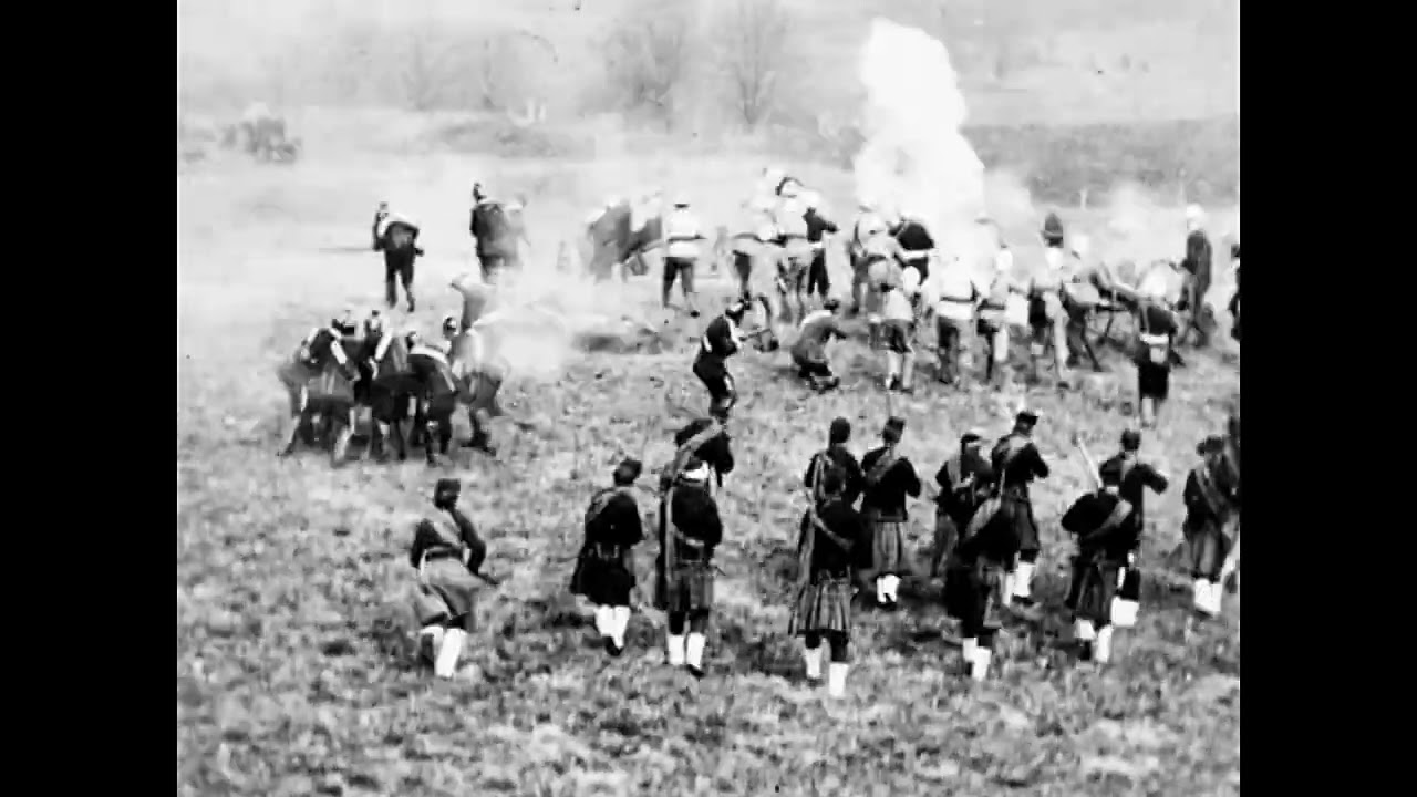 1900 - Battle of Mafeking - James Henry White; Mason Mitchell (Edison Studios)