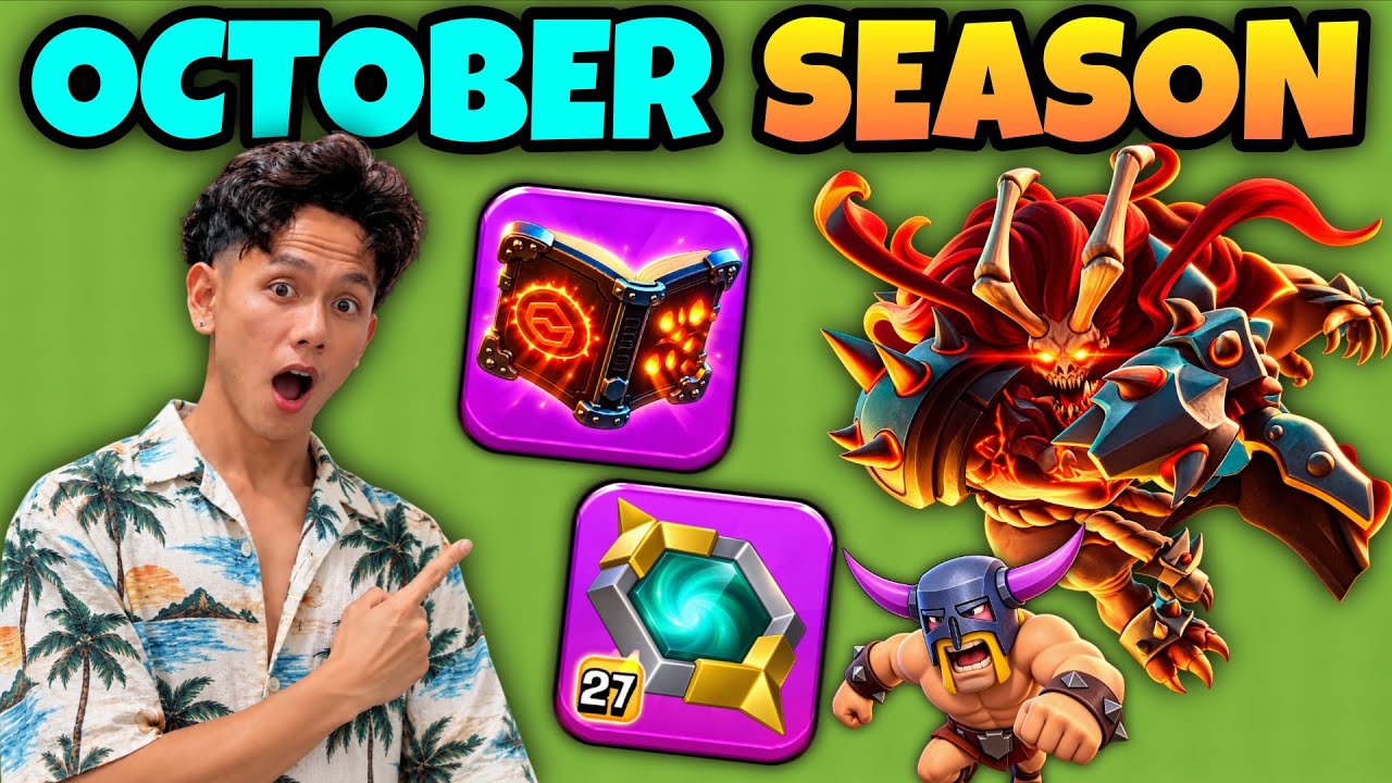 Clash Of Clans October Season Update Is Here!