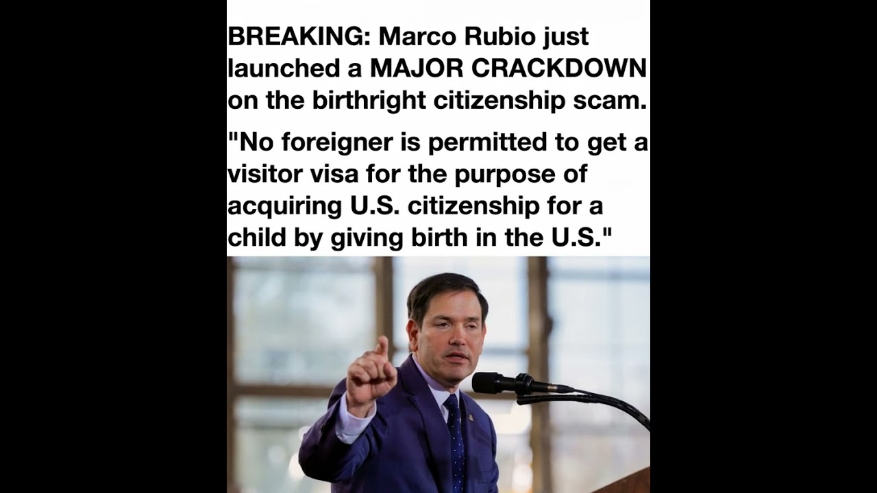 Marco Rubio is taking decisive action to shut down the widespread abuse of America&rsquo;s immigration ...