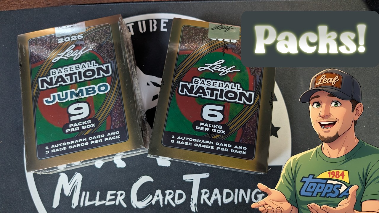 НОВИНКА! 2026 Leaf Baseball Nation! ТЕПЕРЬ ДОСТУПНЫ НАБОРЫ!