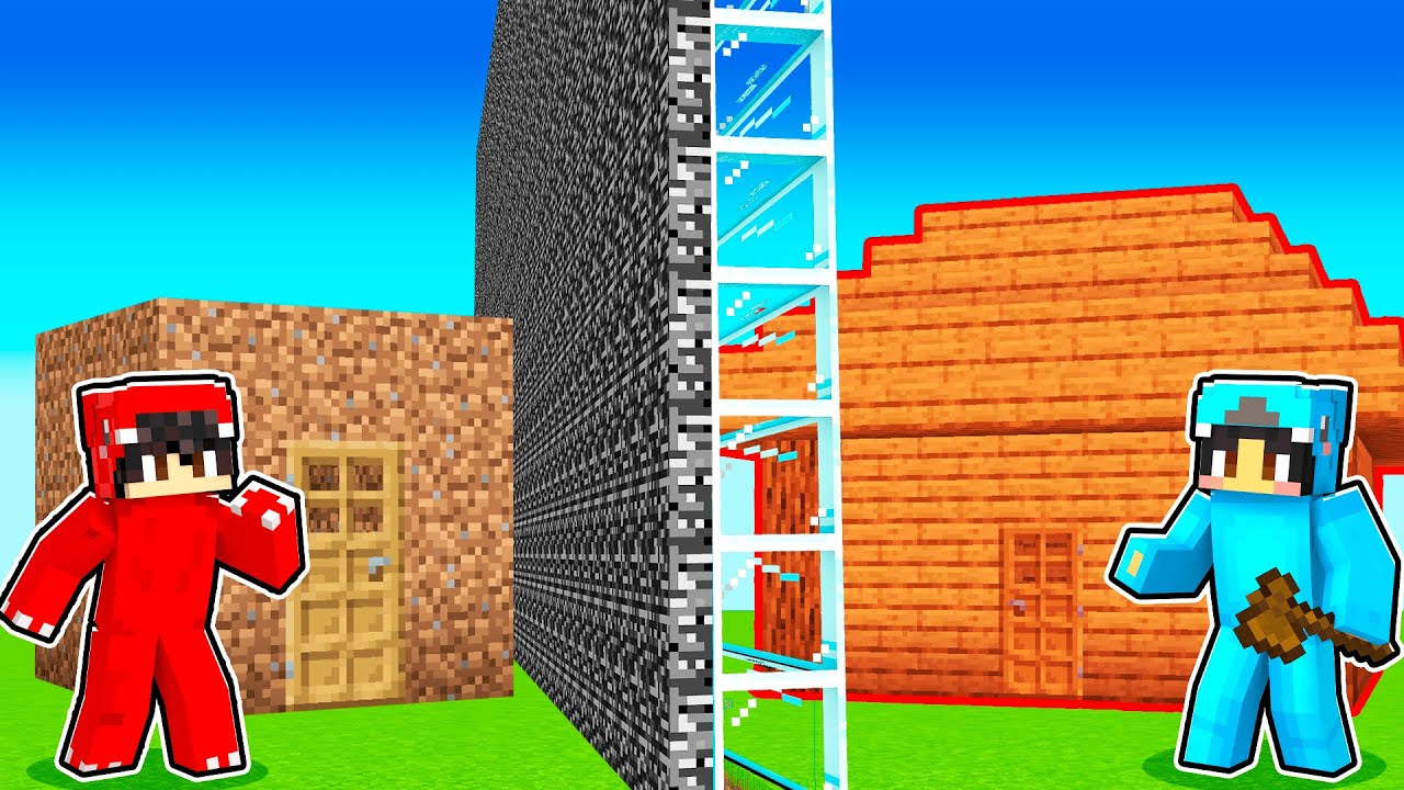 NOOB vs HACKER: I Cheated in a Build Challenge in Minecraft