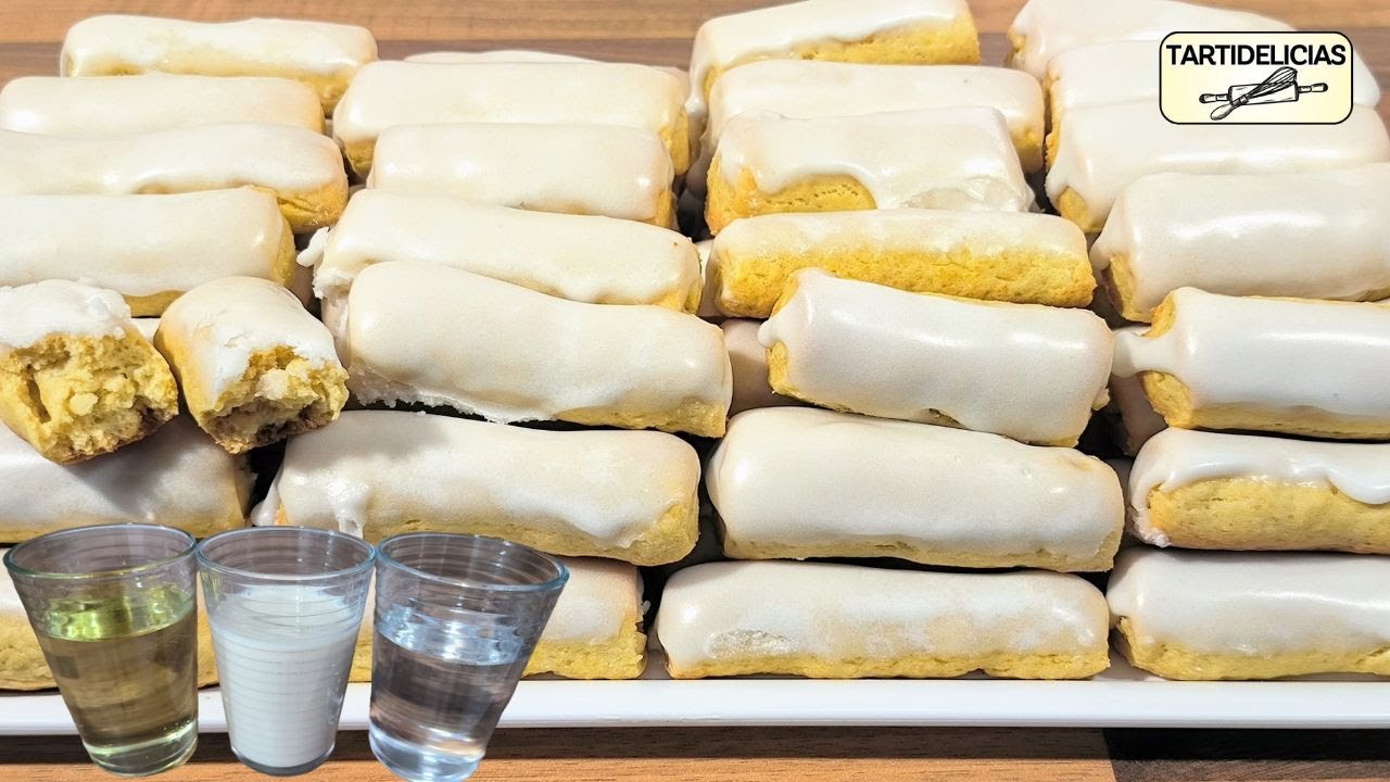 🏡👵DULCE de PUEBLO de Mi INFANCIA: PALITOS de ANÍS de los 3🥛🥛🥛 Vasos, SIN Pesar Ingredientes❗
