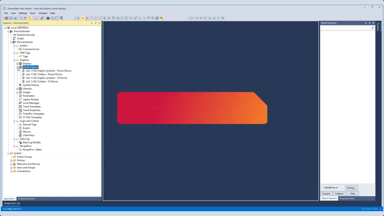 How to use Device Libraries with FactoryTalk View