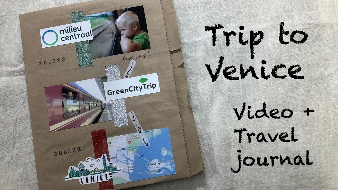 🚂 Trip to Venice - 📔 Travel Junk Journal