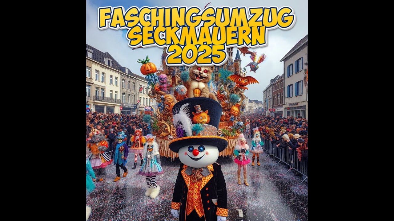 FASCHINGSUMZUG IN SECKMAUERN - 02.03.2025