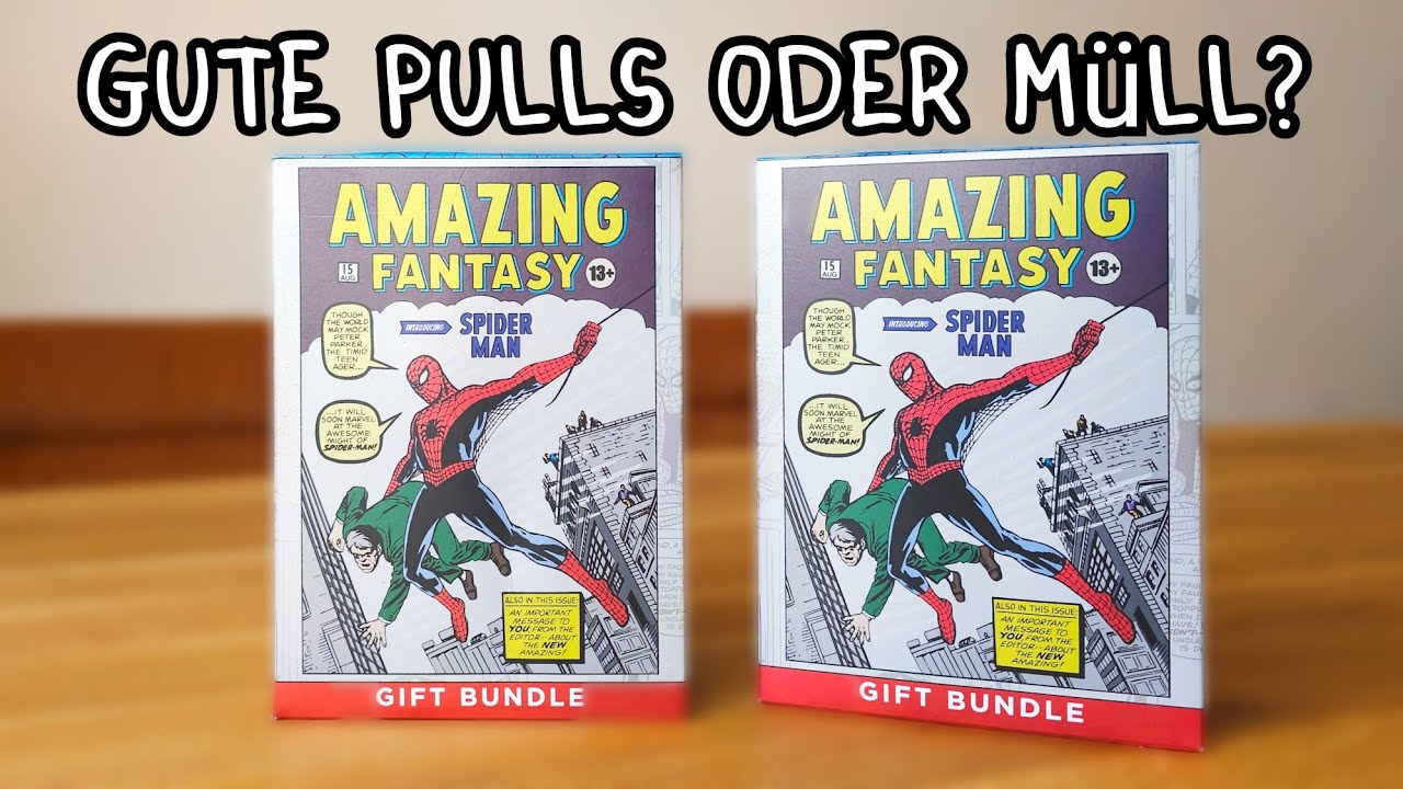 Nochmal Geld in den Müll geworfen? Magic Amazing Spider Man Gift Bundle