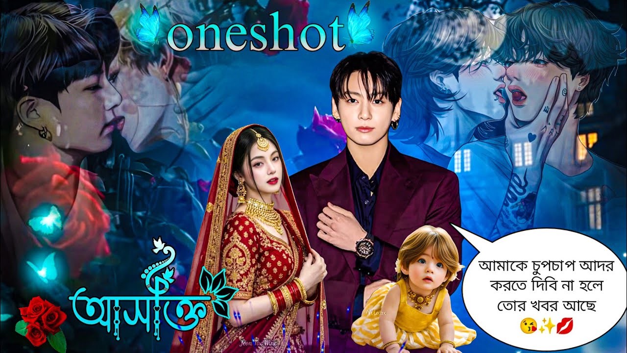༺🌺আসক্তি🌺༻{Taekook oneshot🪞✨🥵}#bts #taekook #taekookff #entertainment 