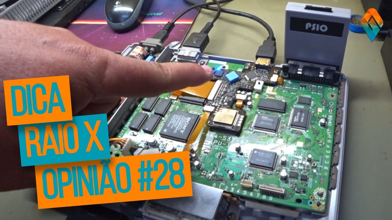 Instalamos PSIO + Placa de Saída HDMI no PLAYSTATION  1 PS1 - Gameteczone