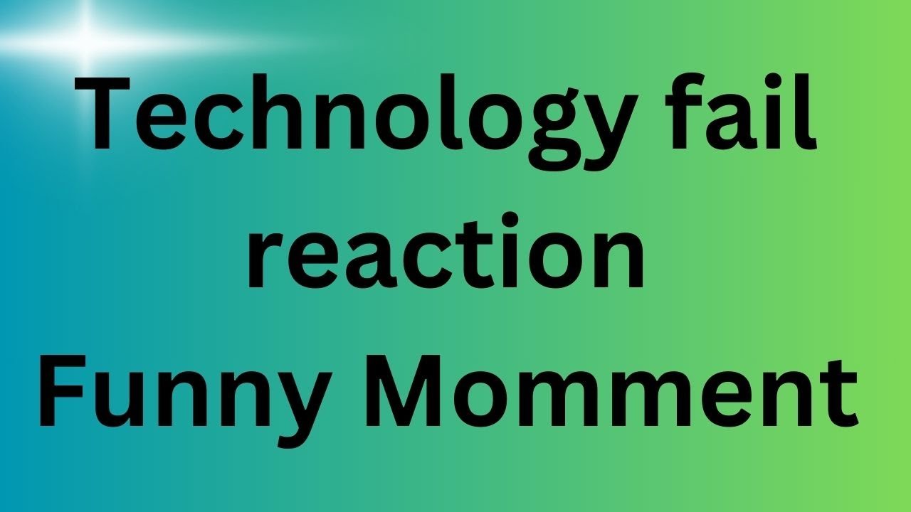 Technology fail reaction video | Tech world rahee