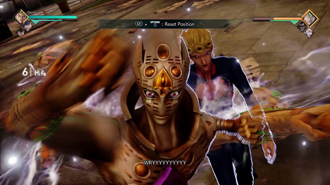 Jump Force - Giorno Giovanna Combo Exhibition