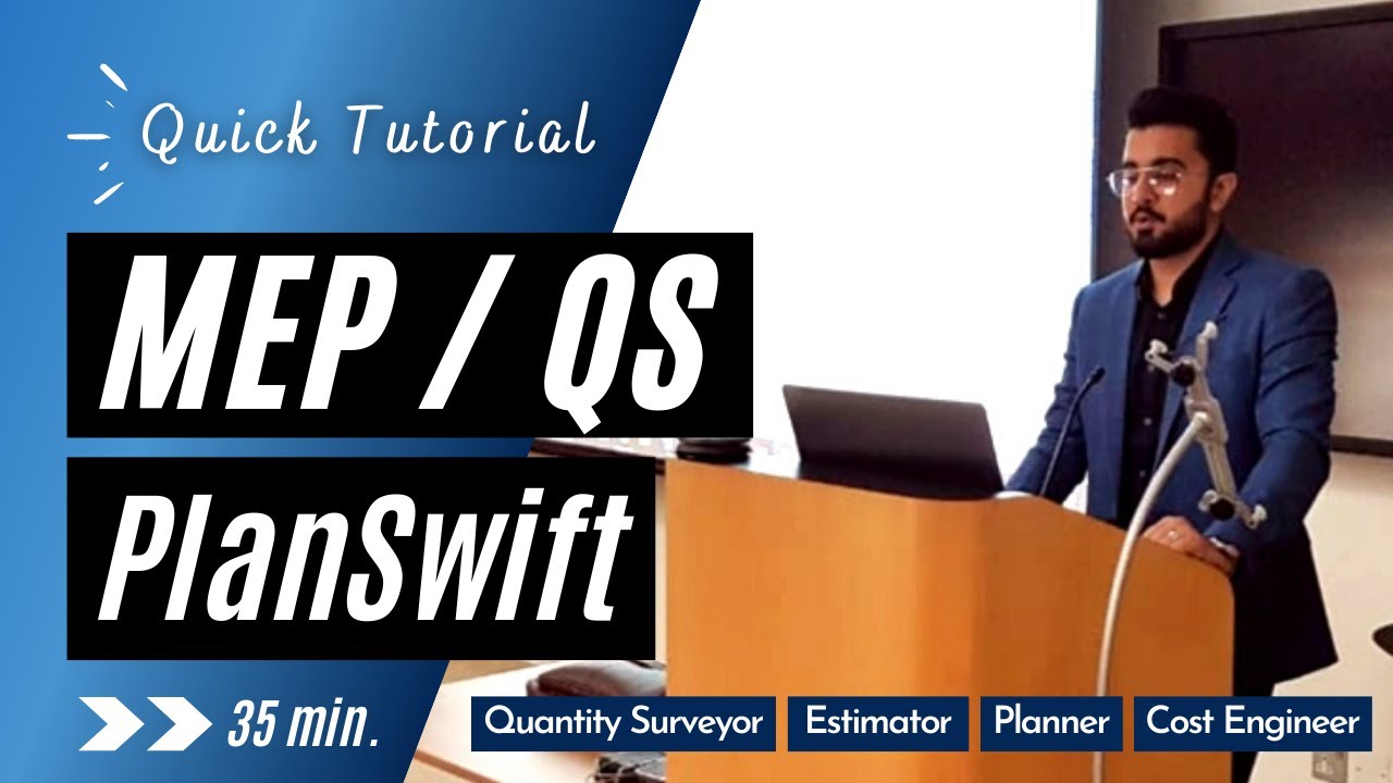 Planswift Plumbing | Electrical | HVAC | Planswift Tutorial 9.0 / 10 | MEP Quantity Surveying Course