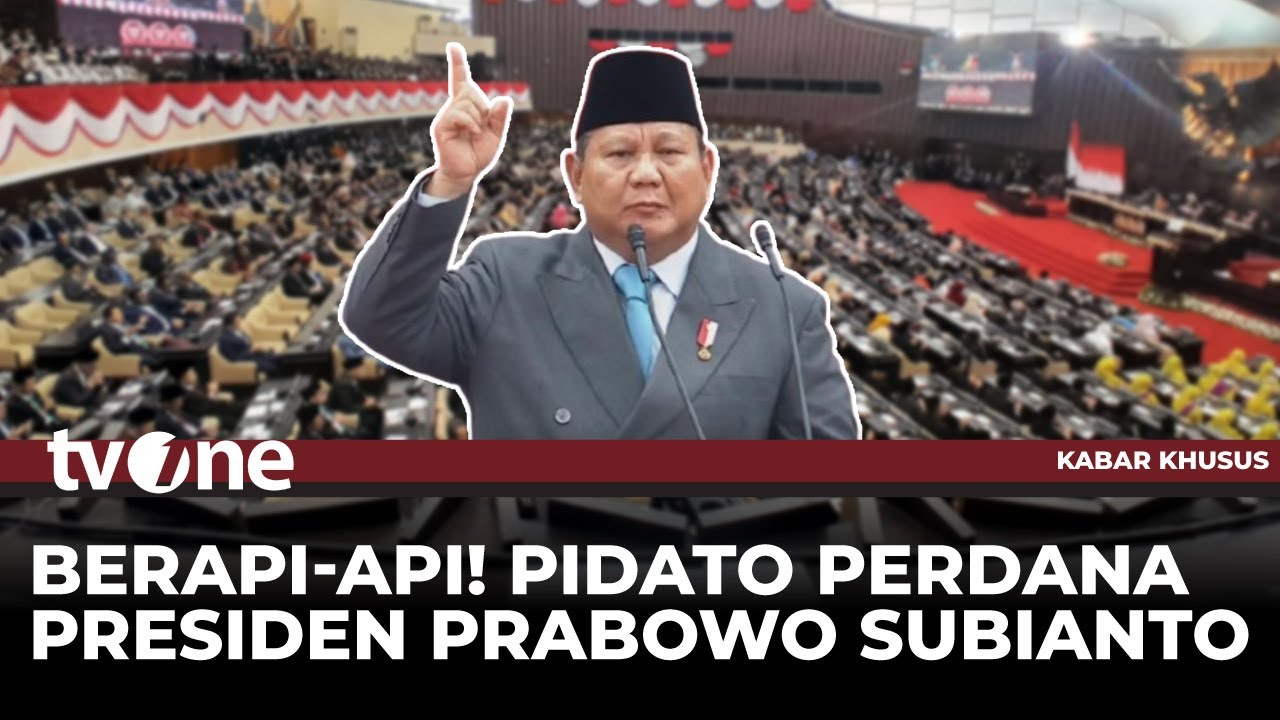 [FULL] Pidato Kenegaraan Presiden Prabowo di Sidang Tahunan MPR/DPR/DPD 2025 | Kabar Khusus tvOne