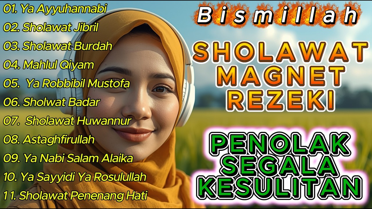 SHOLAWAT PENARIK REZEKI PALING DAHSYAT, Sholawat Nabi Muhammad SAW, SALAWAT JIBRIL PALING MERDU
