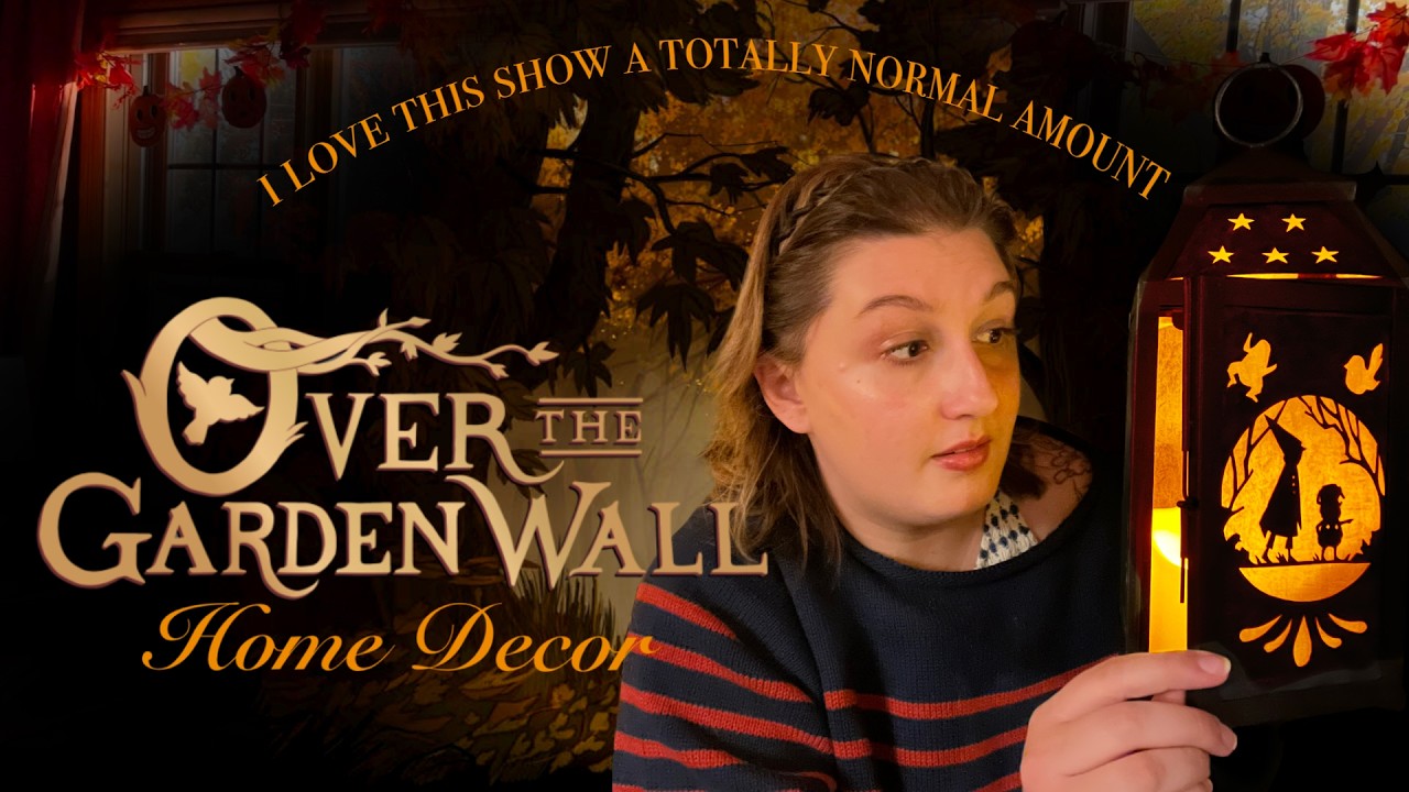 crafting as many OVER THE GARDEN WALL decorations as possible before Halloween 🎃🕯️🪡