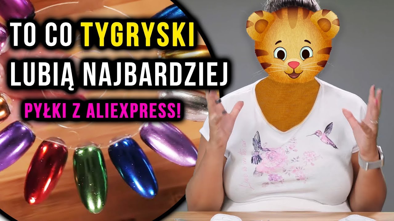 Pyłki do paznokci z AliExpress - to co tygryski lubią najbardziej *efekt wow* [12K] #62