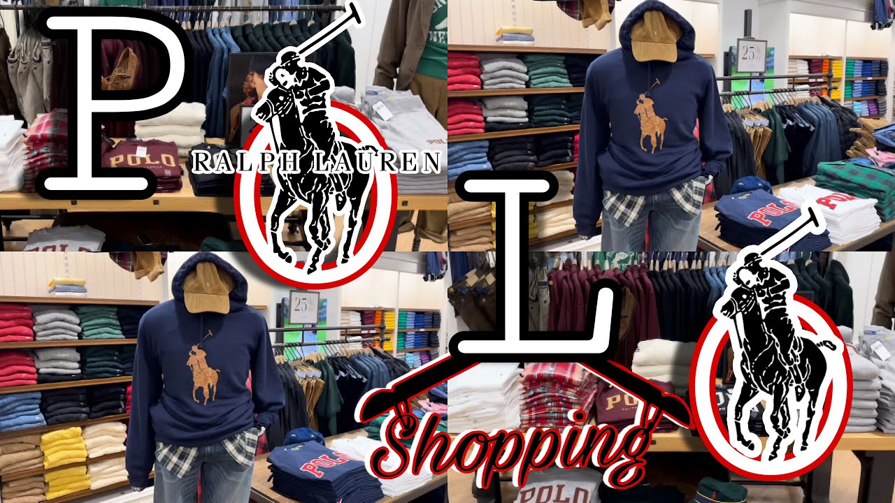 POLO RALPH LAUREN | 25% OFF | FALL OUTLET SALE | HAUL & TRY ON SHOP WITH ME ‼️