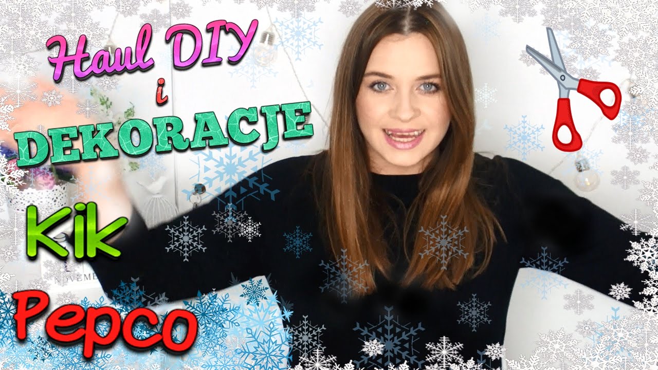 ZIMOWY HAUL DIY 2016 Święta PEPCO KIK  ❤ TheAmmisu