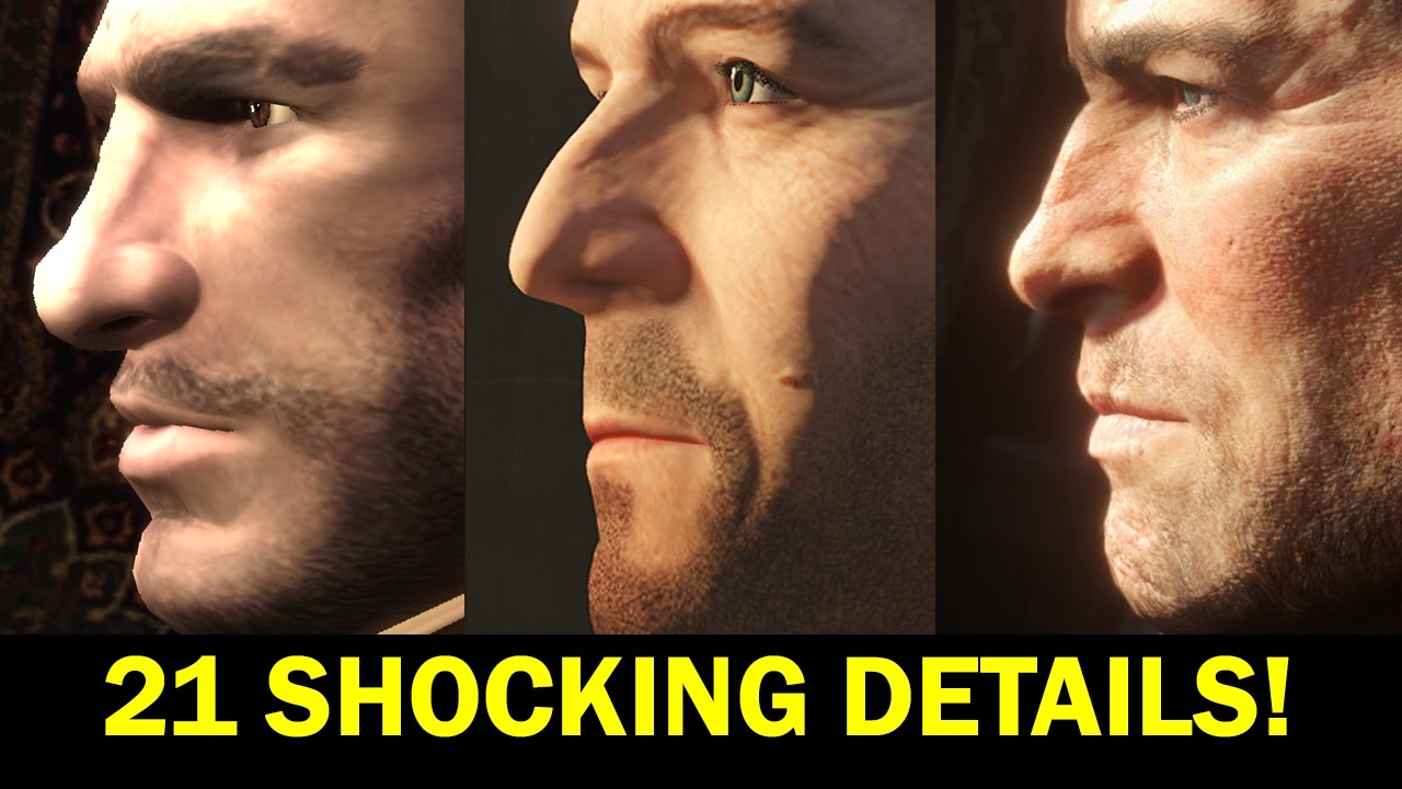 21 SHOCKING DETAILS!🔥| GTA4 vs. GTA5 vs. RDR2