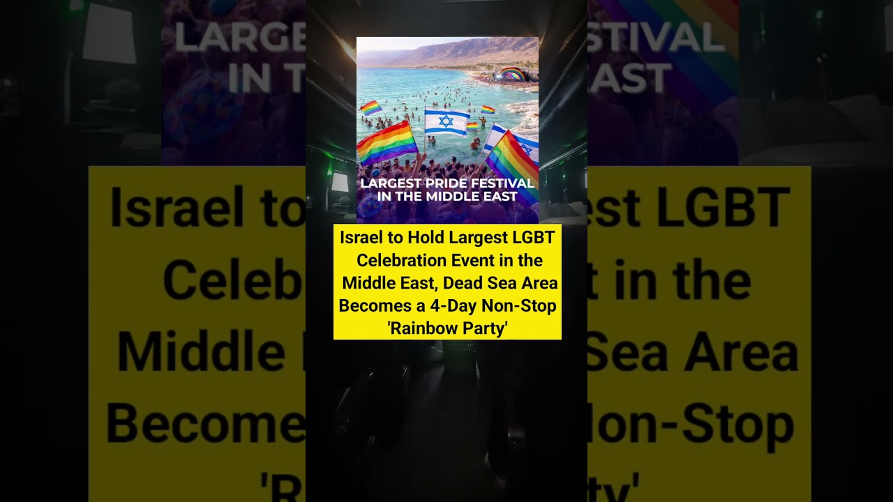 Israel will host the Middle East's largest LGBT festival, 