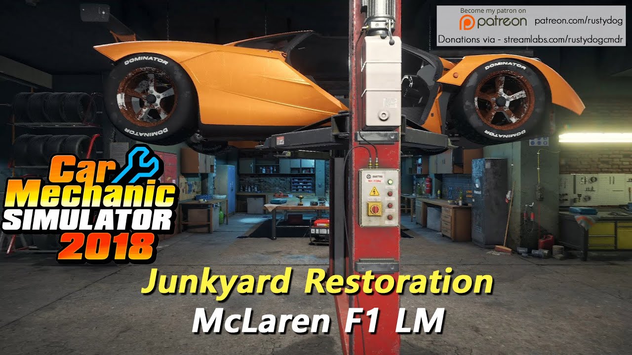 CMS2018 - Junkyard Restoration - McLaren F1 LM