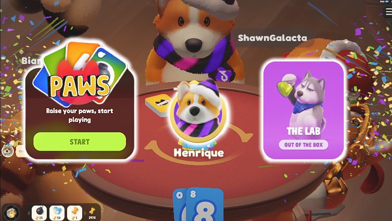 PAWS IS WAY MORE FUN THAN UNO!! | Party Animals