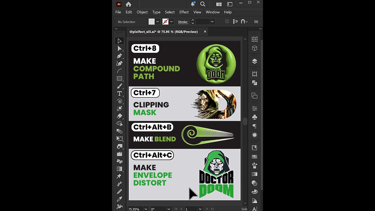 Adobe Illustrator 2026 - Shortcut Keys for Beginners Guide and Tips