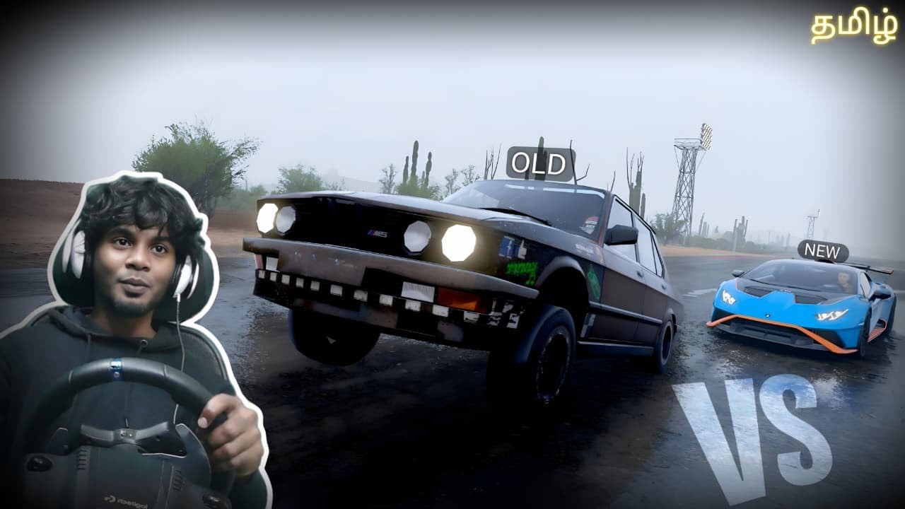 1988 BMW M5 vs Lamborghini Huracán Drag Race 🔥 | Old vs New Supercar Battle | Forza Horizon 5 Tamil