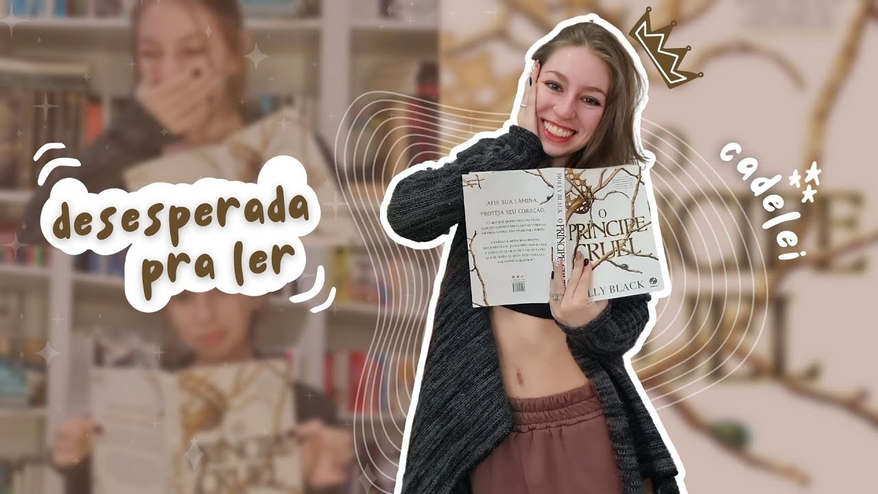 vlog de leitura do desespero: tentei ler O PRÍNCIPE CRUEL em um dia ⚔️