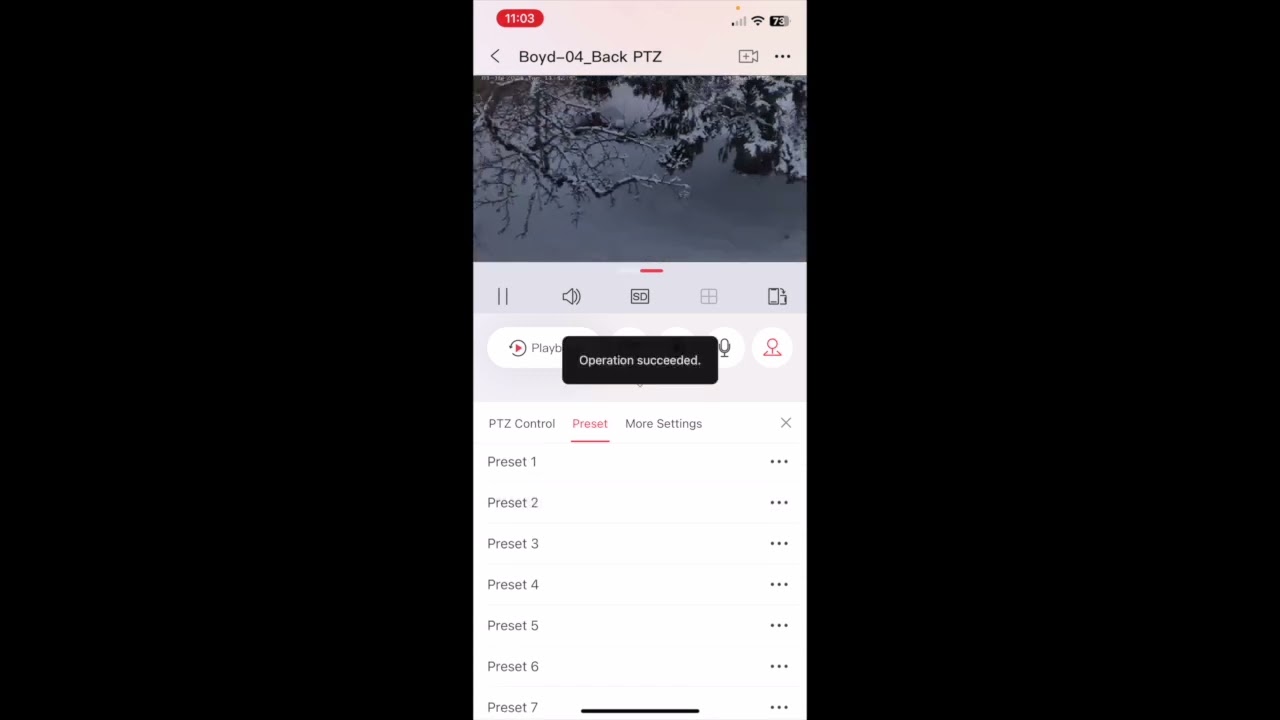 How to Use PTZ Controls on Hik Connect App