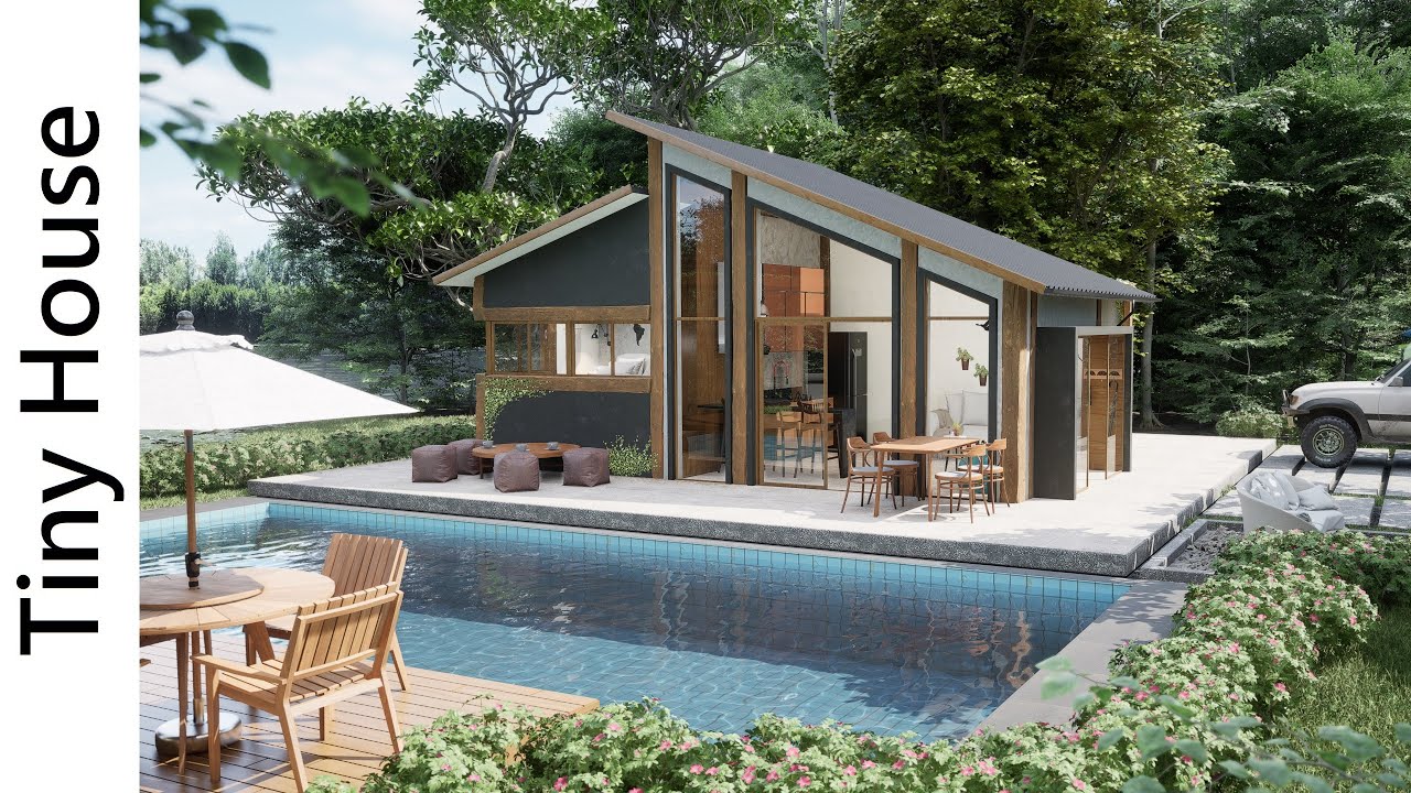 Tiny House (5 x 8 Meters) 40 sqm - UNREAL ENGINE 5.1